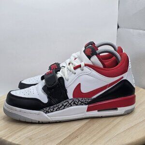 Nike Air Jordan Legacy 312 Low Fire Red/White Womens size 7.5  CD9054-160 GS6Y